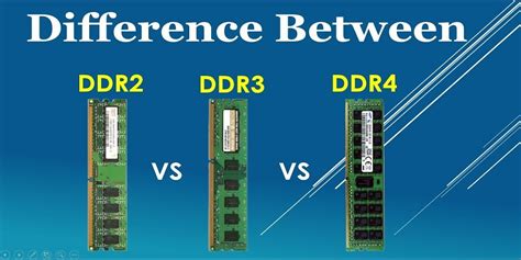 RAM Generations: DDR2 vs DDR3 vs DDR4 vs DDR5 .